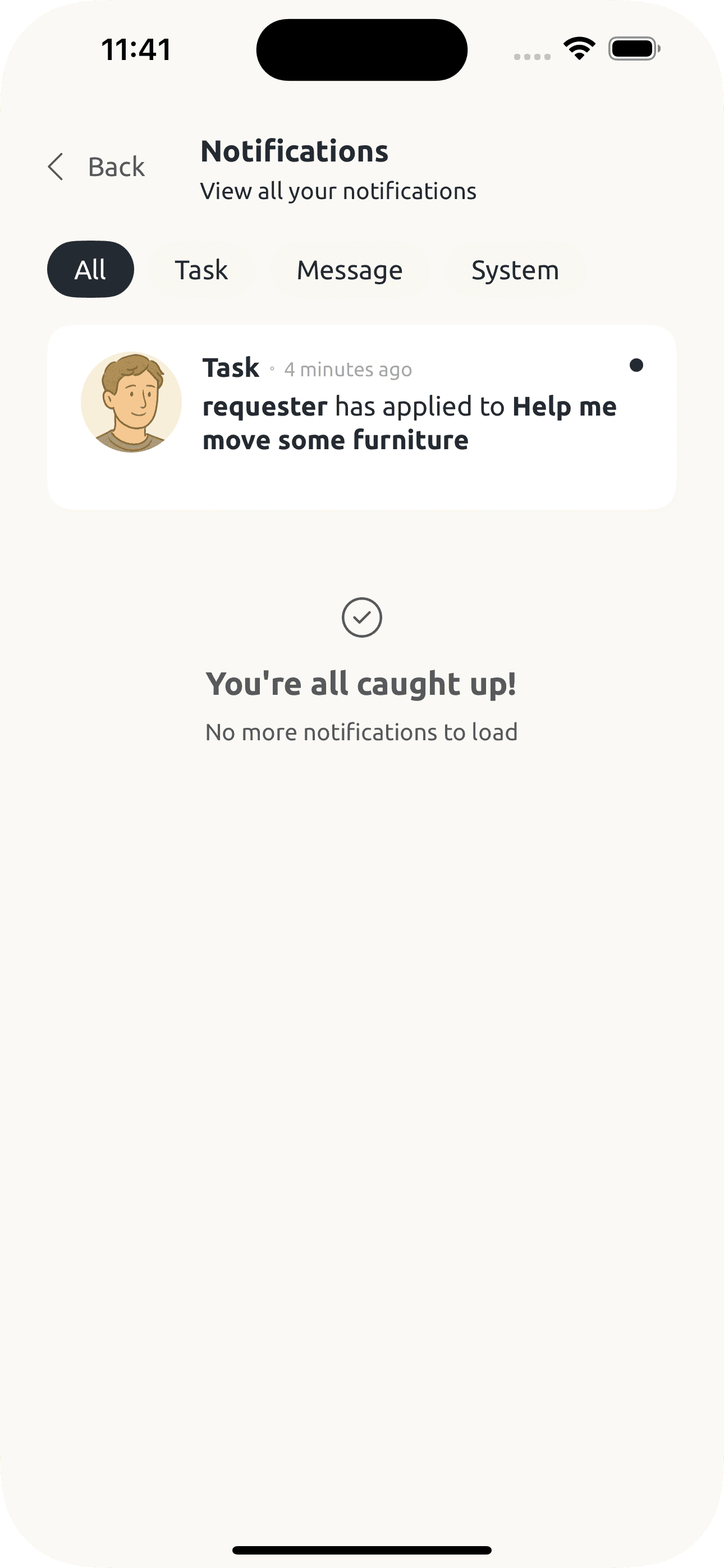 Review and select your helper