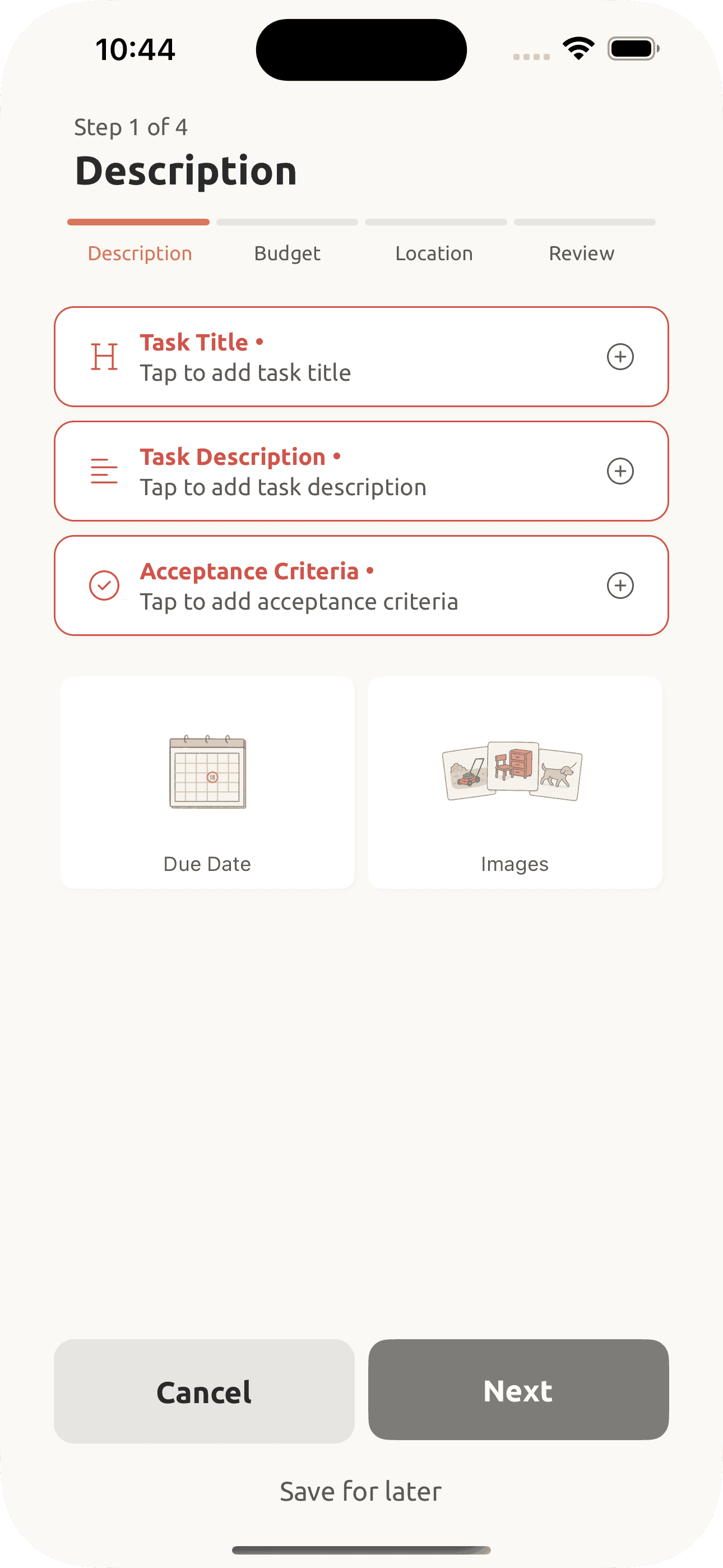 Post your task with clear details