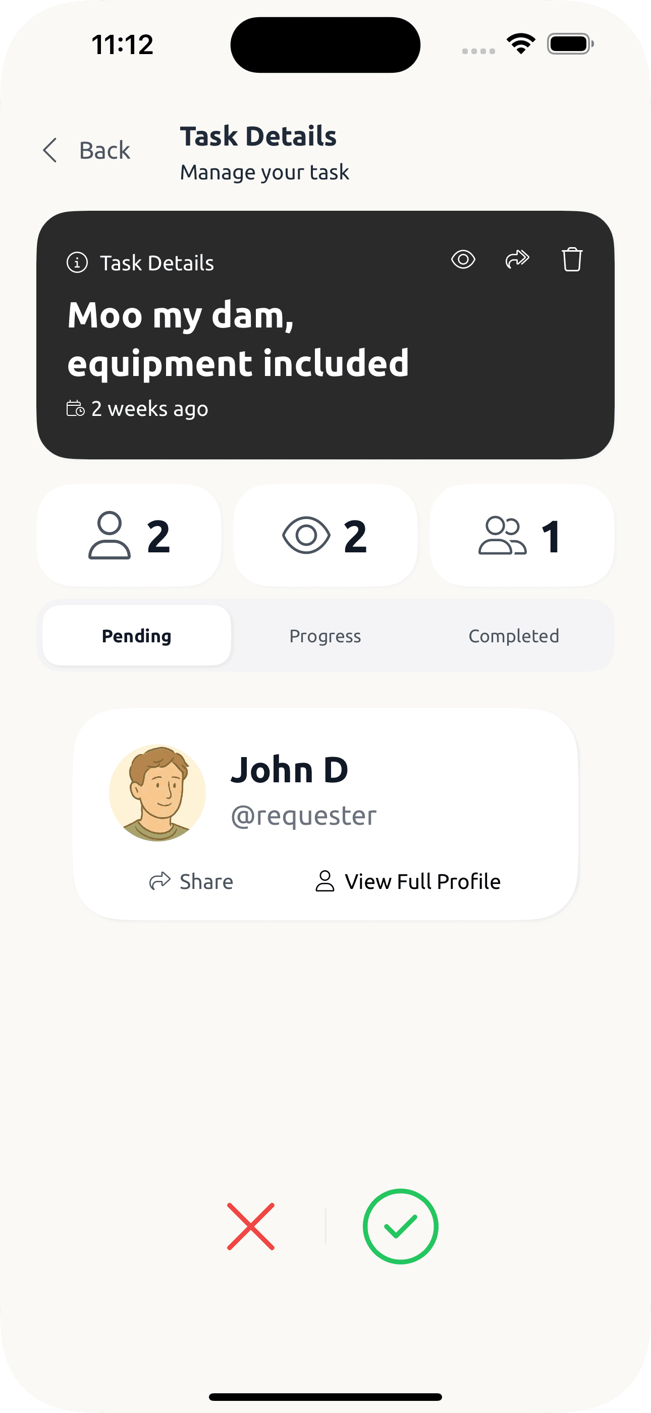 Secure payment and track progress
